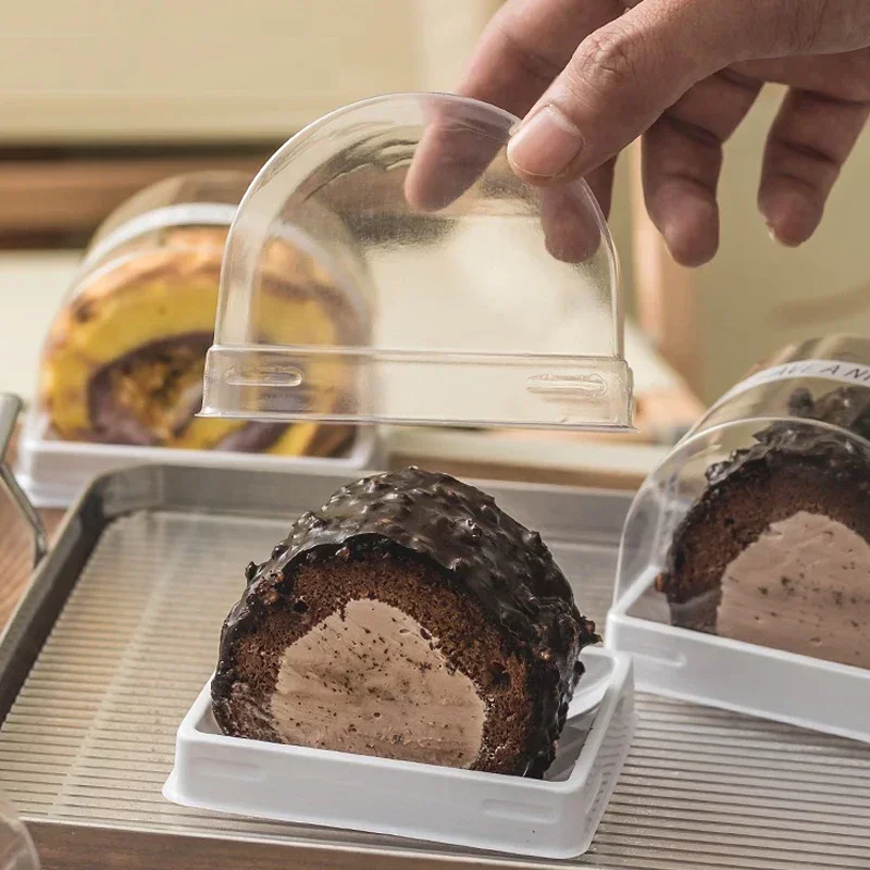 50pcs Mousse Cake Box With Lid - Xmas Food Storage Containers incelemesi ve fiyatı