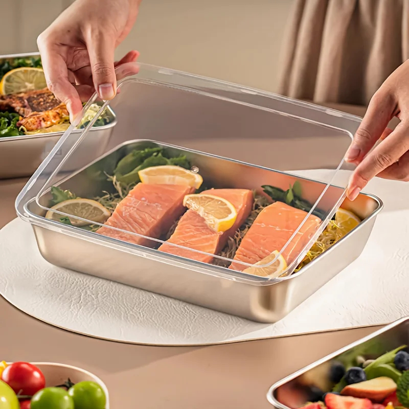 3pcs Stainless Steel Food Cont - Food Storage Camping incelemesi ve fiyatı