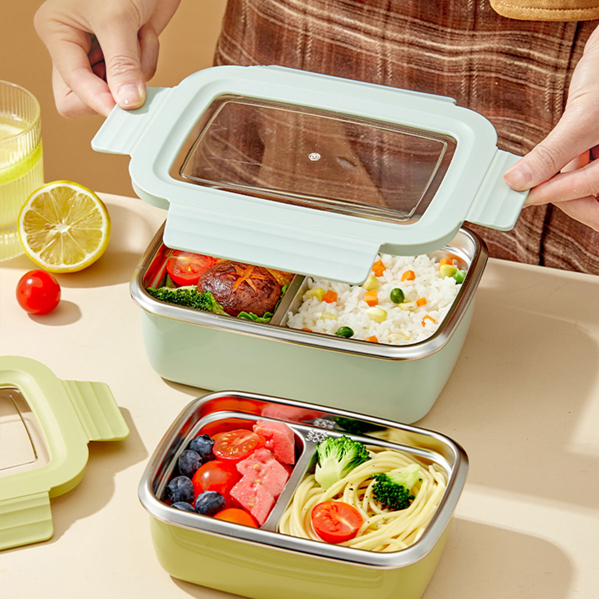 Microwave 304 Stainless Steel  - Food Storage Hot incelemesi ve fiyatı