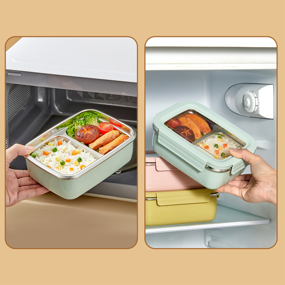 Microwave 304 Stainless Steel  - Food Storage Hot incelemesi ve fiyatı