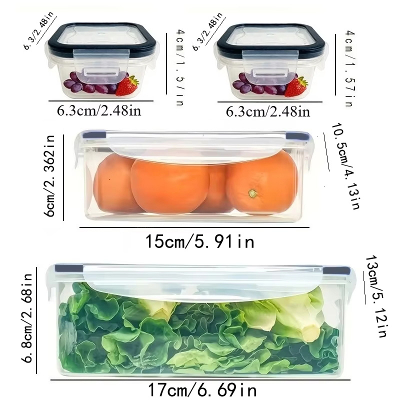 8Pcs Set Includes 4 Containers - Food Storage Camping incelemesi ve fiyatı