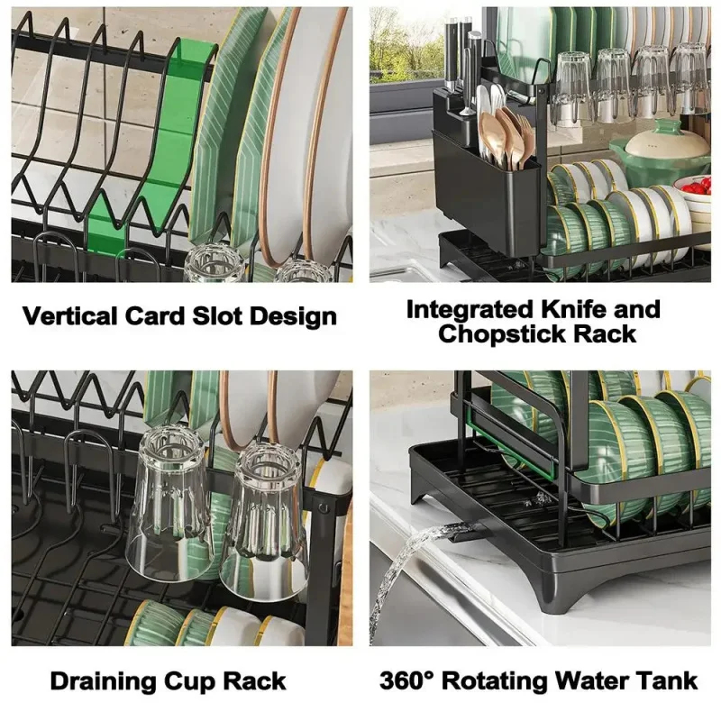 Space Saving 2-Tier Dish Dryin - Food Storage Organiser incelemesi ve fiyatı