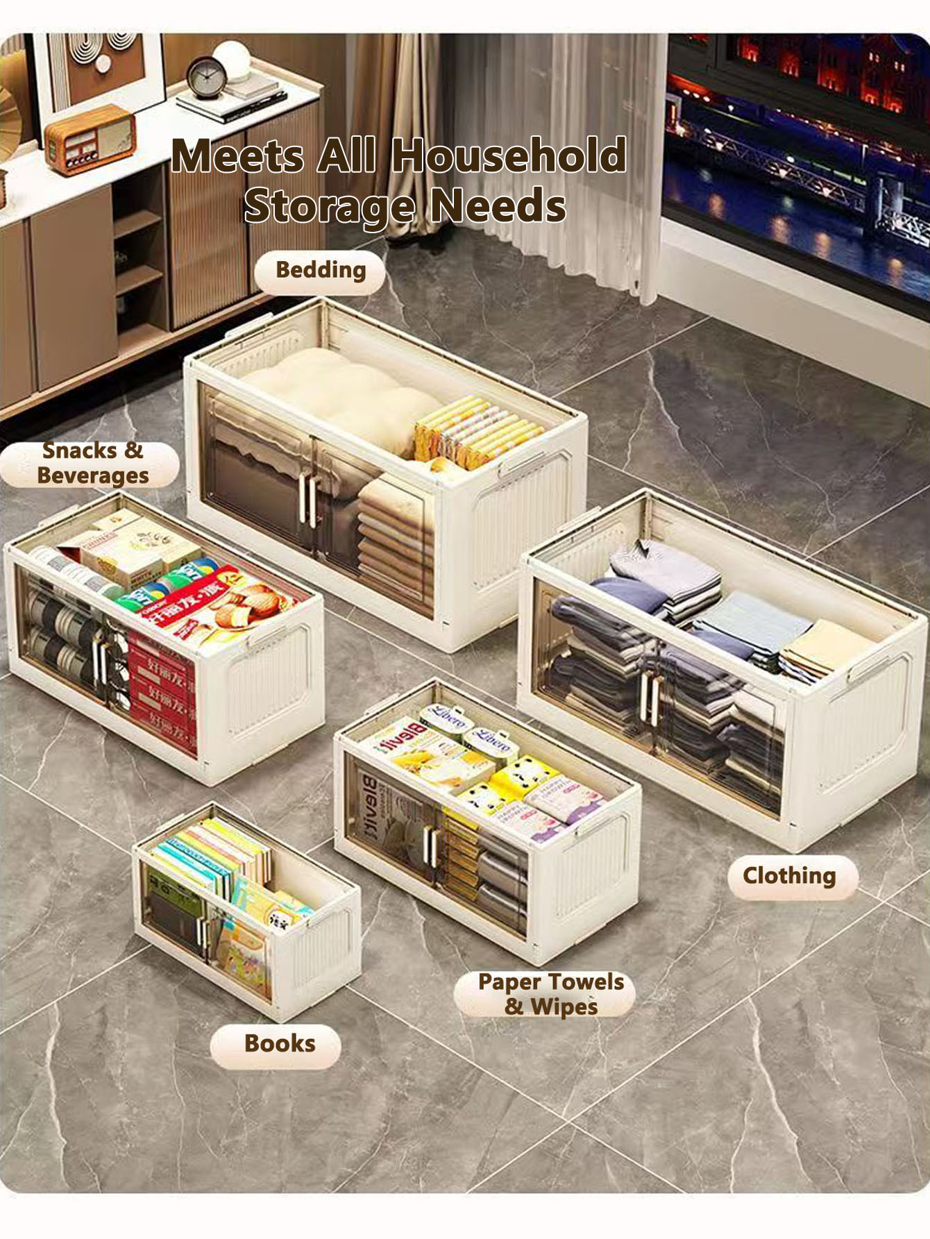 Storage Cabinet Folding Storag - Food Storage In Room incelemesi ve fiyatı