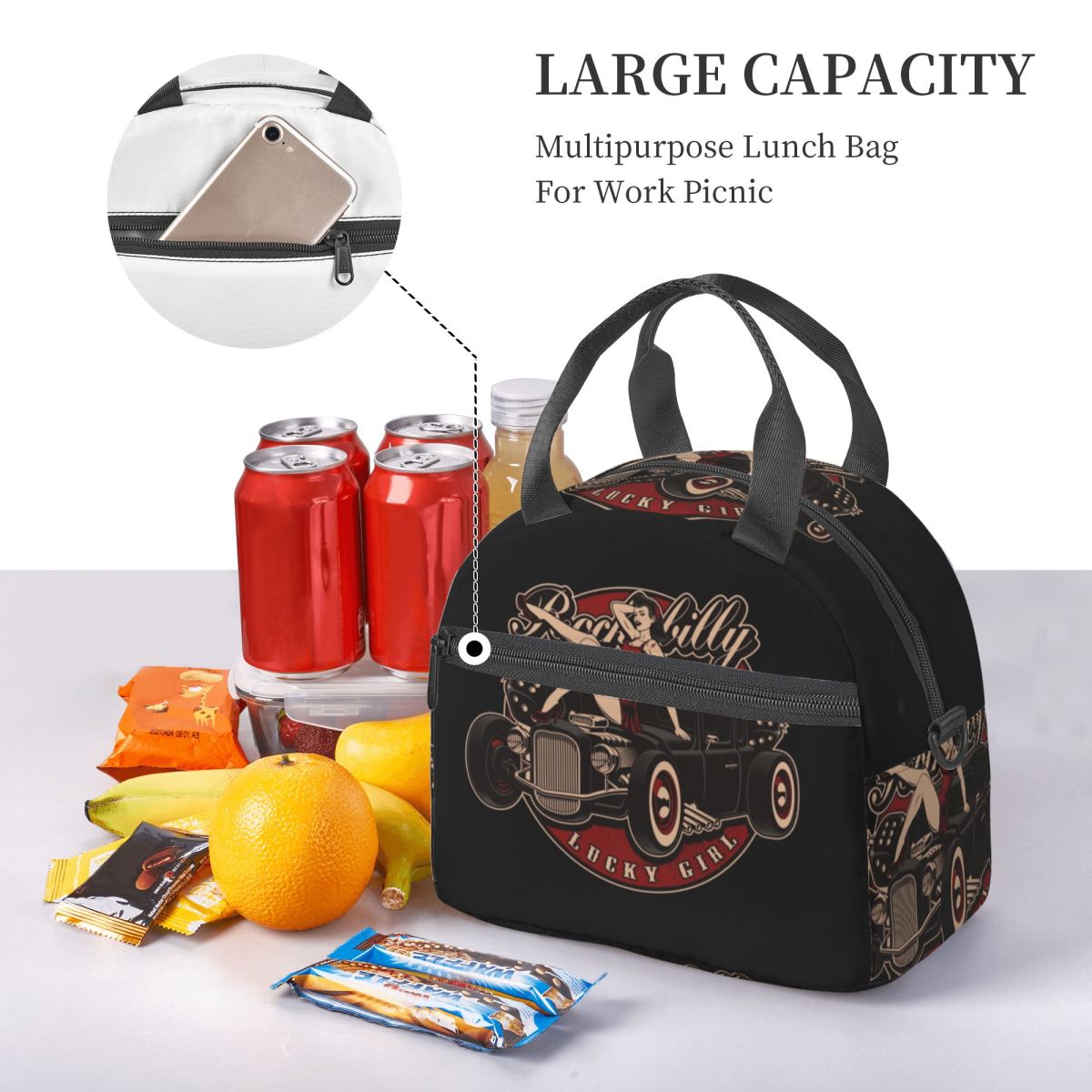 Rockabilly Hot Rod Pin Up Insu - Food Storage Hot Box incelemesi ve fiyatı