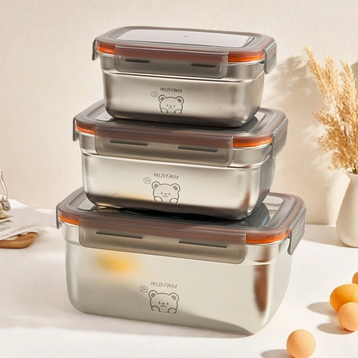 Large Capacity 304 Stainless S - Xxl Food Storage Container incelemesi ve fiyatı