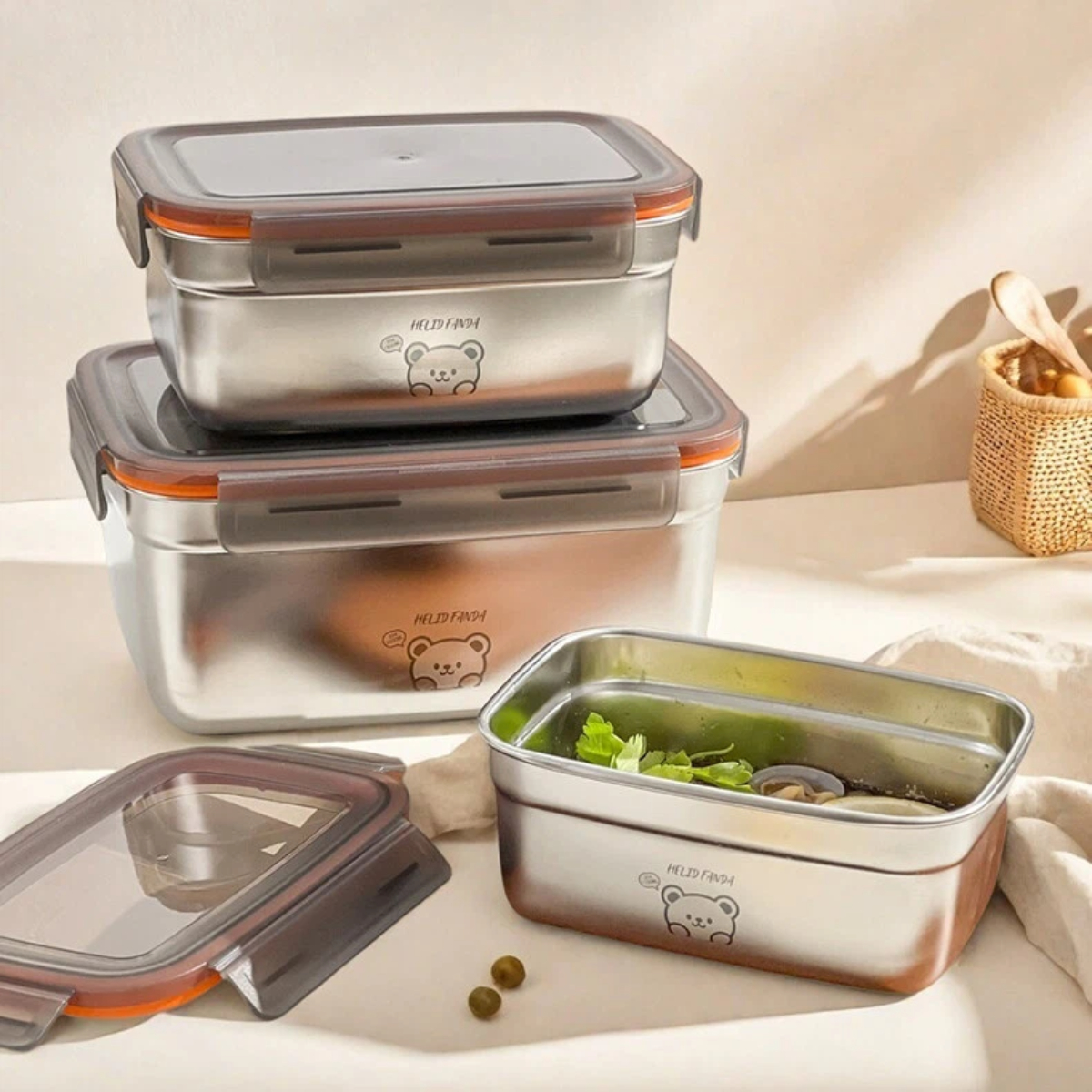 Large Capacity 304 Stainless S - Xxl Food Storage Container incelemesi ve fiyatı