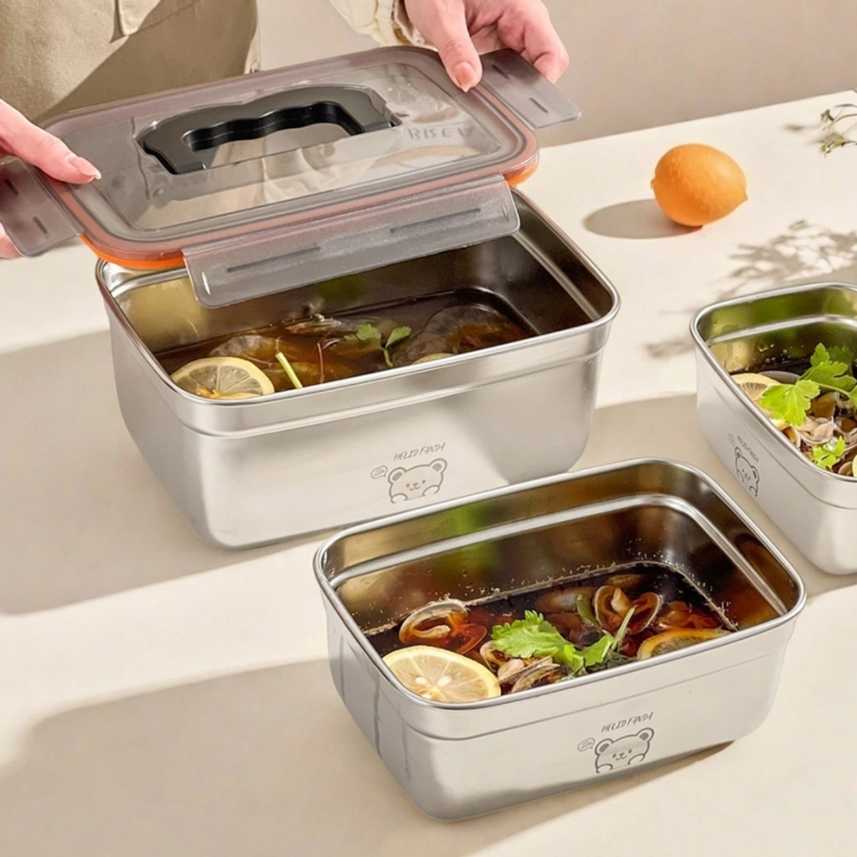 Large Capacity 304 Stainless S - Xxl Food Storage Container incelemesi ve fiyatı