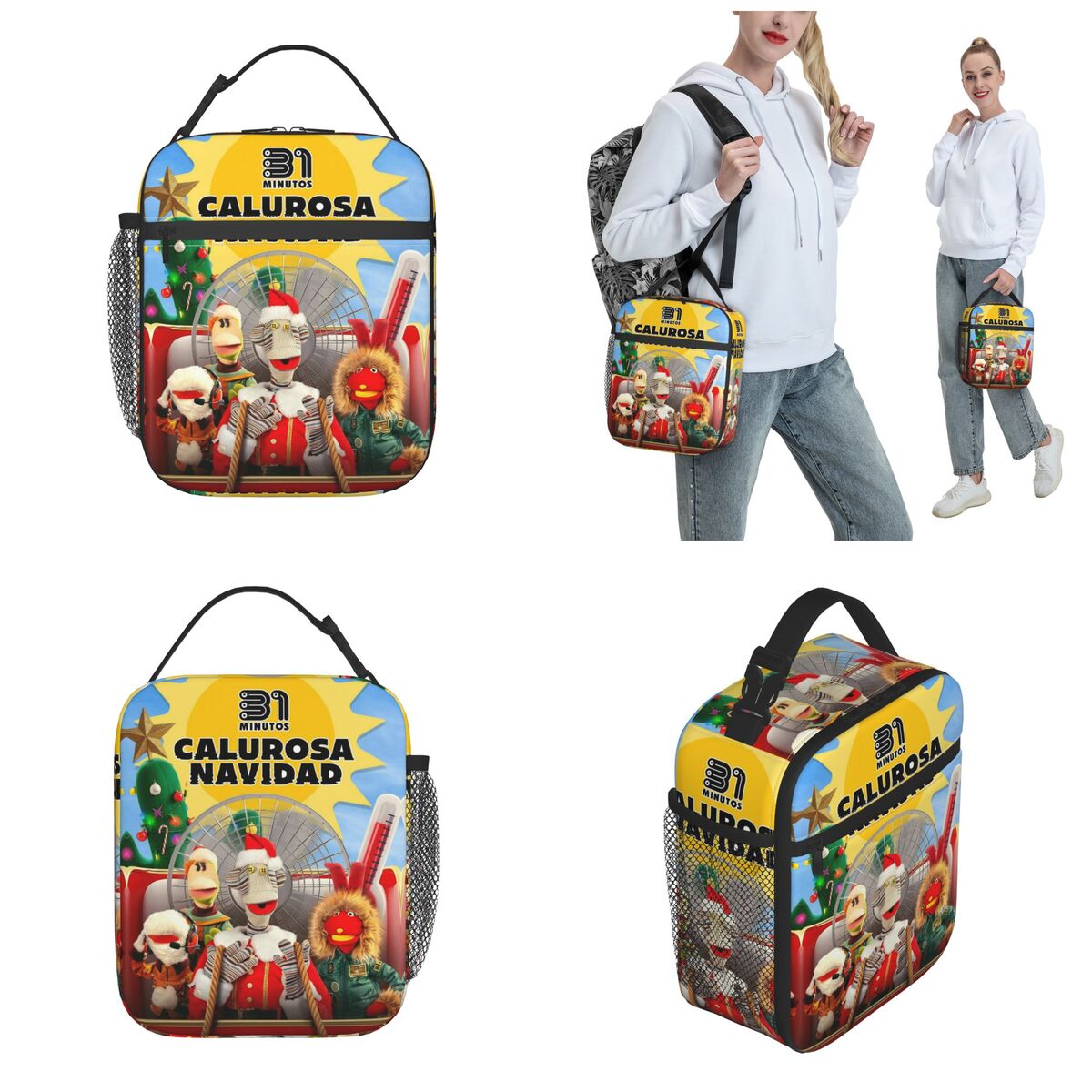 31 Minutos Chilean Cartoon Ins - Xmas Food Storage Containers incelemesi ve fiyatı