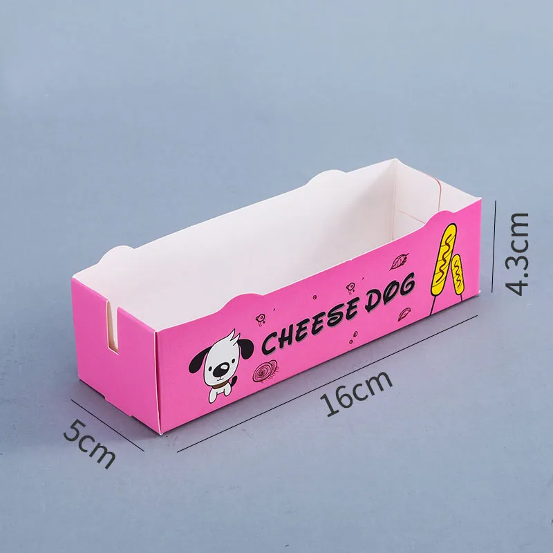 100pcs Hot Dog Packaging Box P - Food Storage Hot incelemesi ve fiyatı