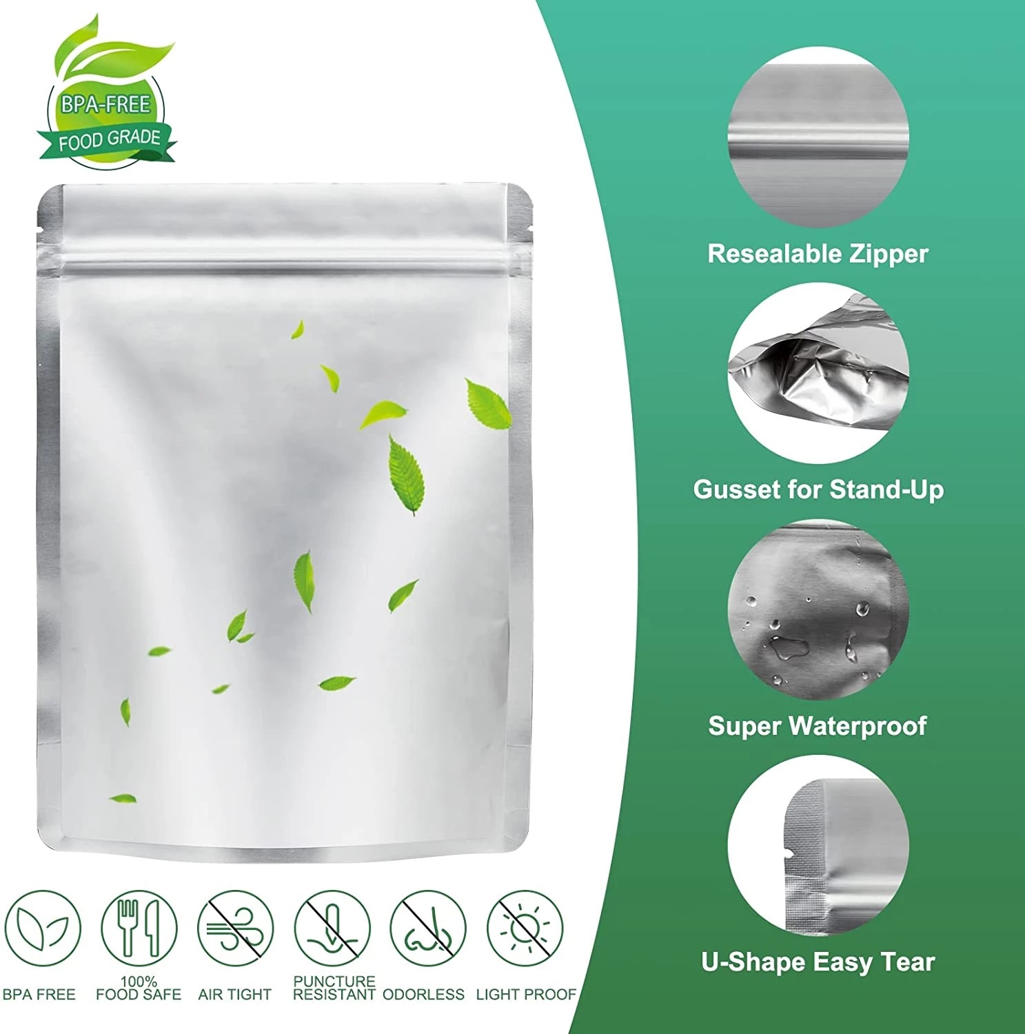 50Pack Reusable Aluminum Foil  - Food Storage Oxygen Absorbers incelemesi ve fiyatı
