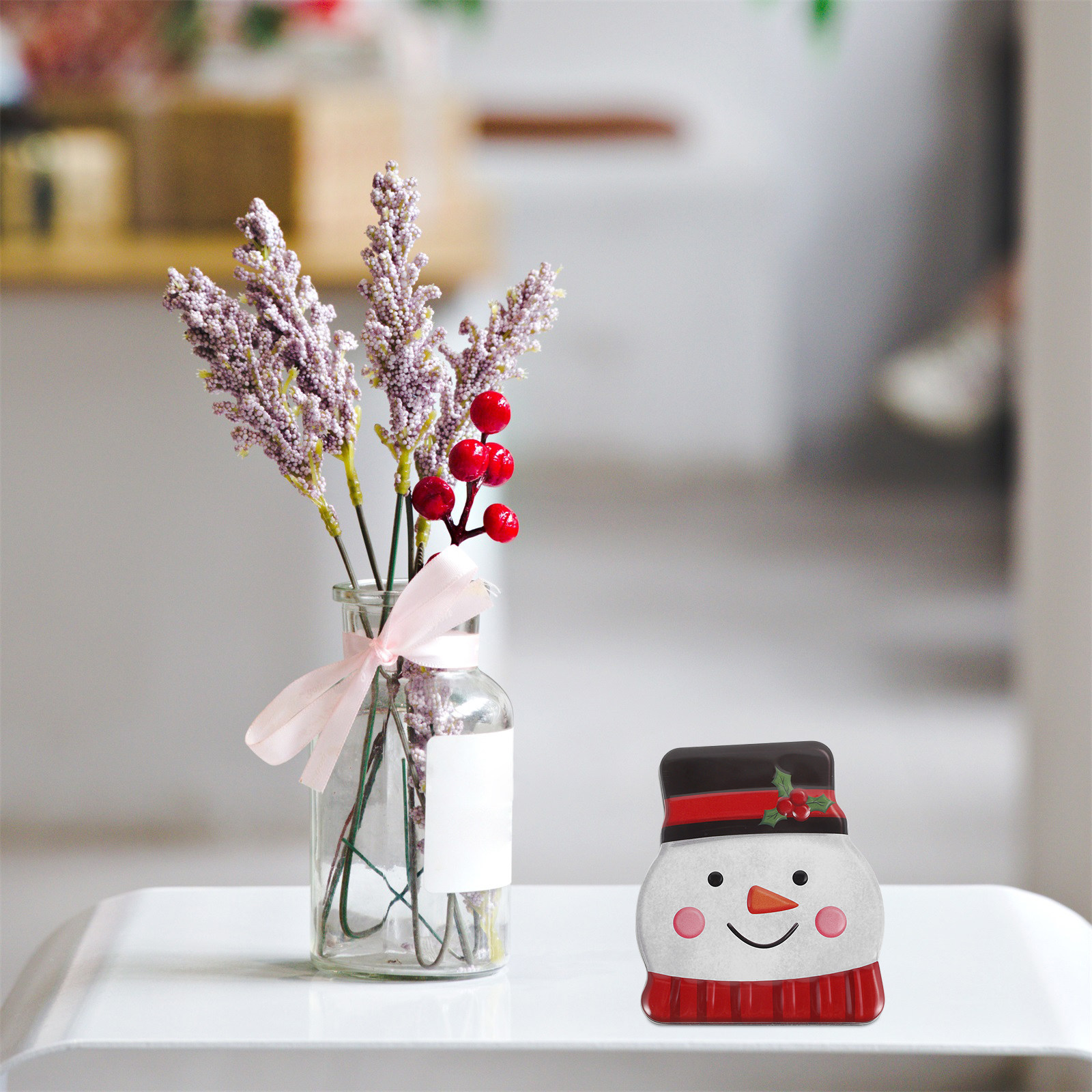 Large Snowman Christmas Cookie - Xmas Food Storage Containers incelemesi ve fiyatı