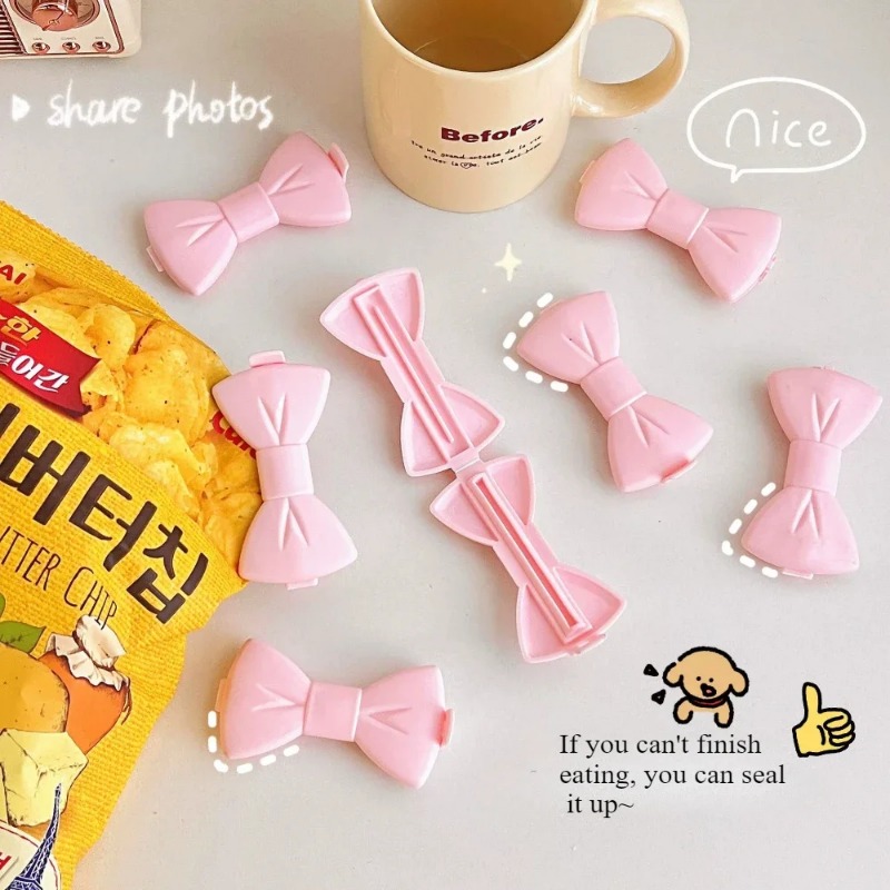 5PCS Kawaii Food Sealing Clip  - Food Storage Hot incelemesi ve fiyatı