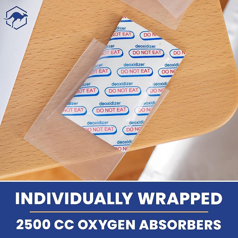 20x30 5-Gallon Mylar Bags with - Food Storage Oxygen Absorbers incelemesi ve fiyatı