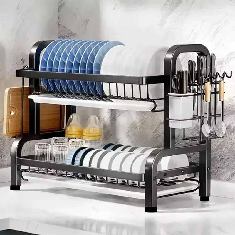 Compact 2-Tier Stainless Steel - Food Storage Organiser incelemesi ve fiyatı