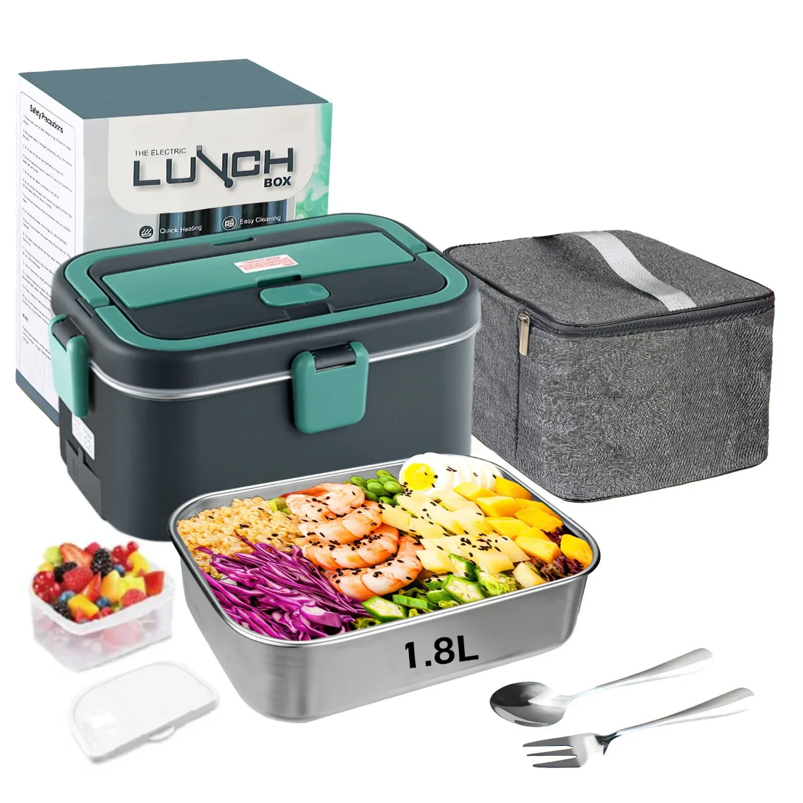 Electric Lunch Box Food Warmer - Food Storage Camping incelemesi ve fiyatı