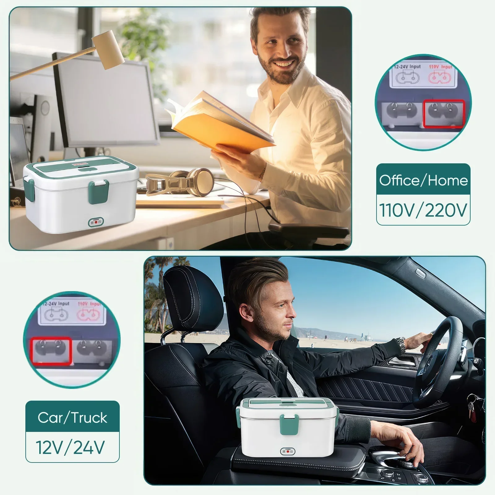 Electric Lunch Box Food Warmer - Food Storage Camping incelemesi ve fiyatı