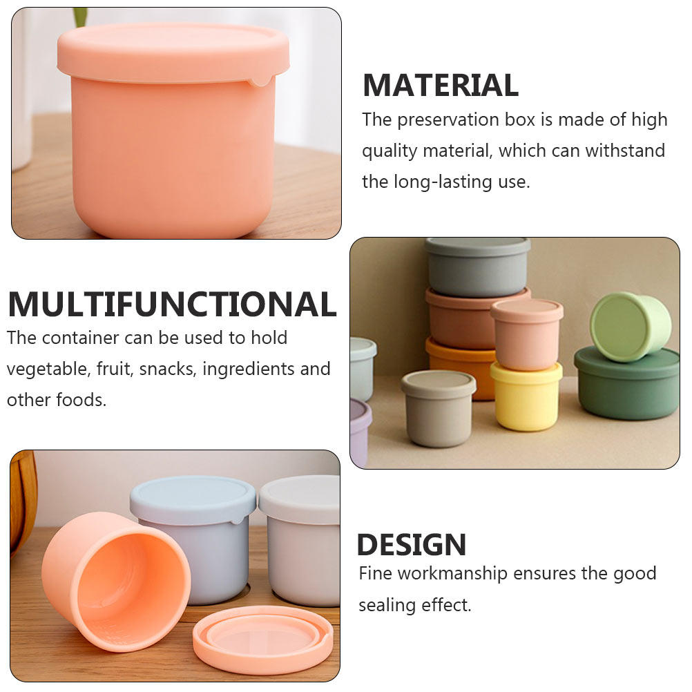 1Pcs Silicone Food Storage Box - Food Storage Hot Box incelemesi ve fiyatı
