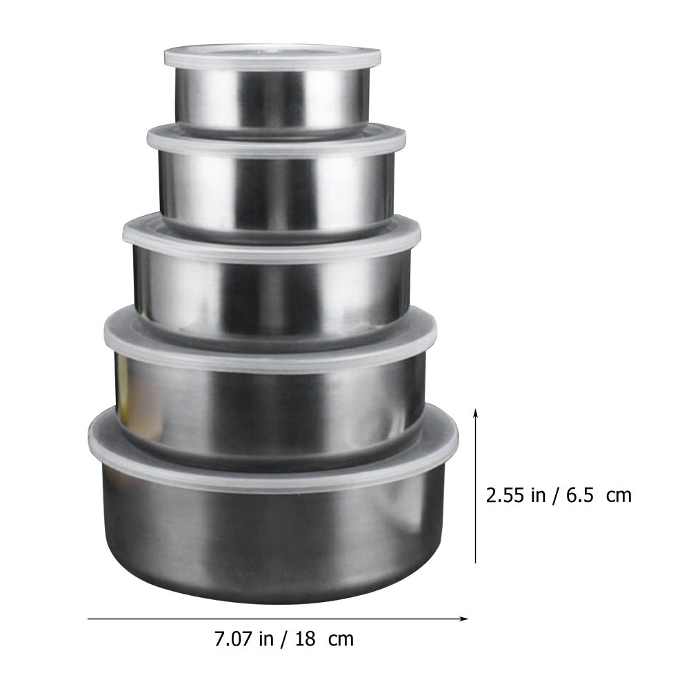 1Set Food Storage Bowl with Ti - Food Storage Camping incelemesi ve fiyatı