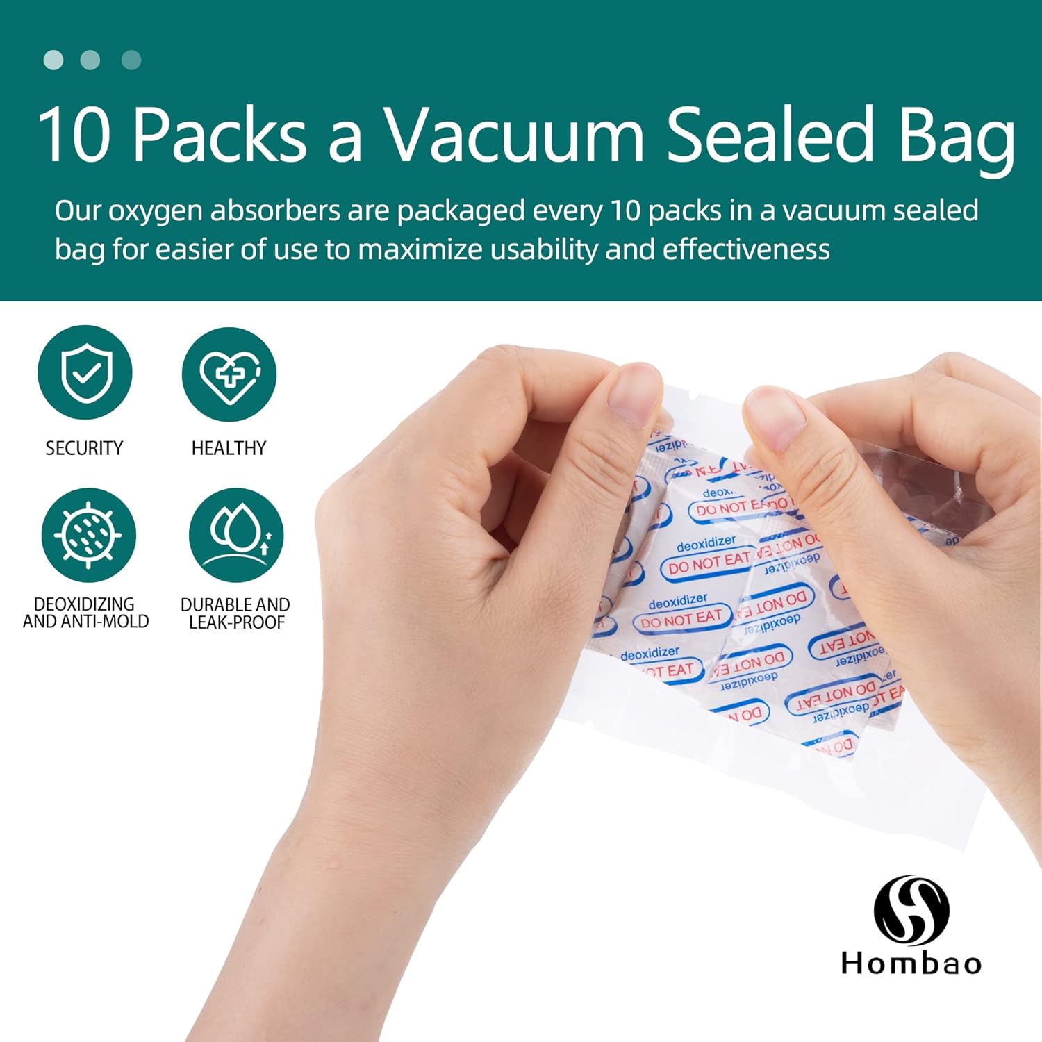 200 Packs 500CC Food Grade Oxy - Food Storage Oxygen Absorbers incelemesi ve fiyatı