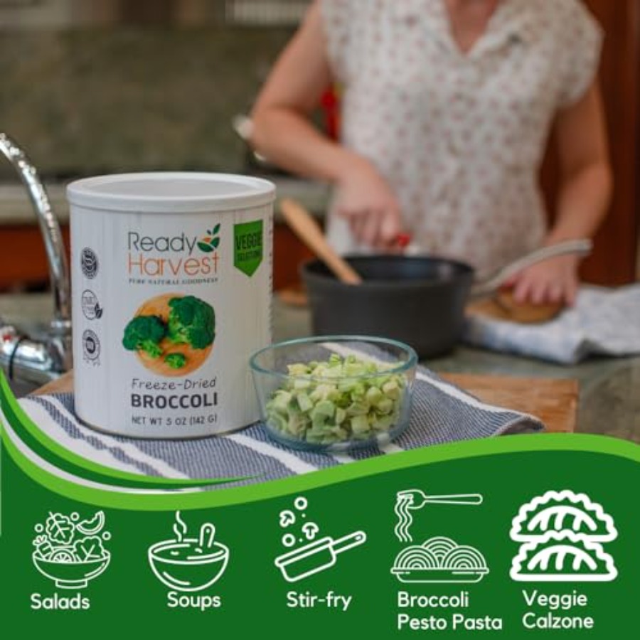 Freeze Dried Food - Broccoli F - Food Storage For Long Term incelemesi ve fiyatı