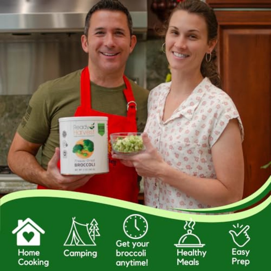 Freeze Dried Food - Broccoli F - Food Storage For Long Term incelemesi ve fiyatı