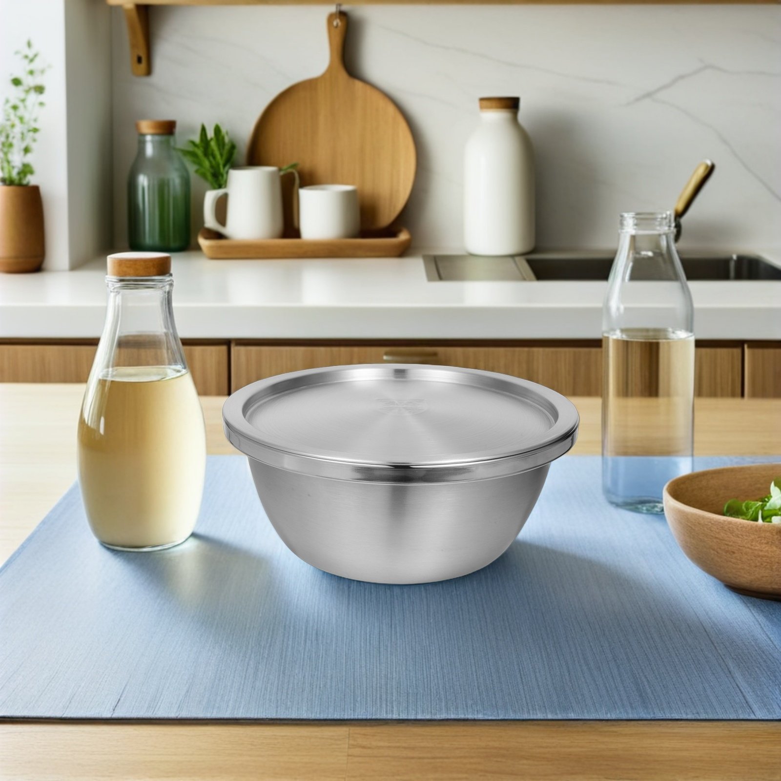 1Set Stainless Steel Mixing Bo - Food Storage Bowls incelemesi ve fiyatı