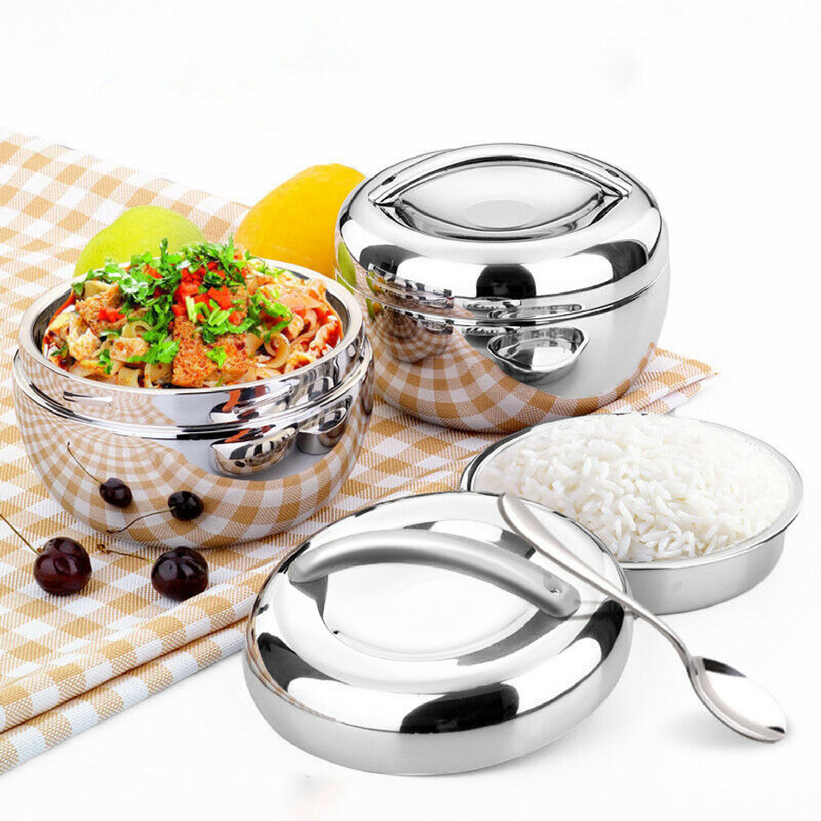 Stainless Steel Insulated Ther - Food Storage Hot incelemesi ve fiyatı