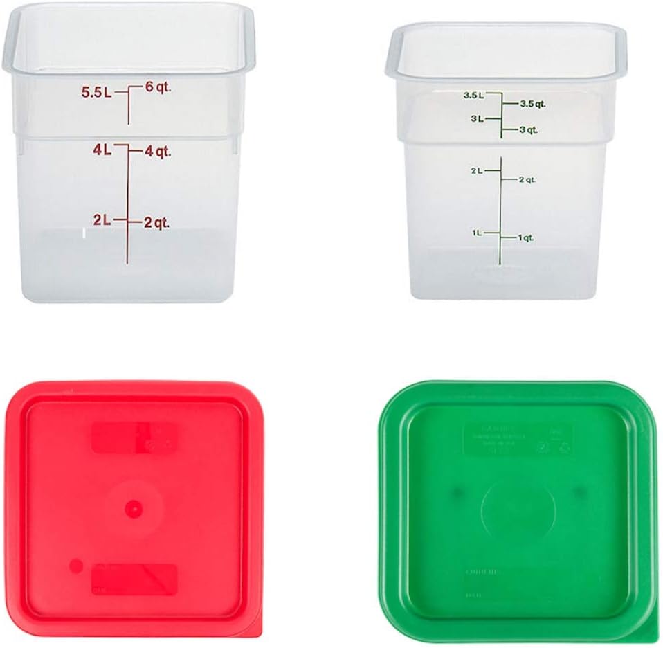 Containers With Lids - 4 Quart - Food Storage 4 Quart incelemesi ve fiyatı