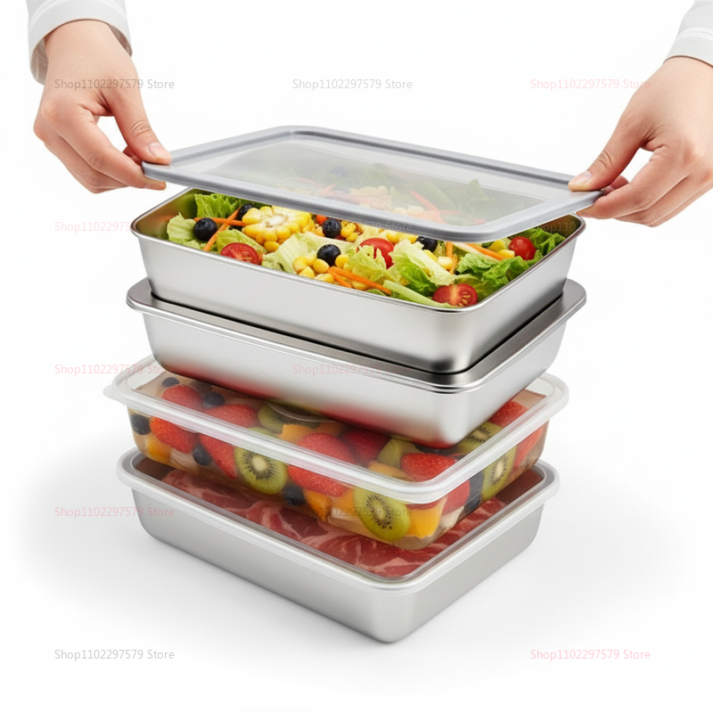 Plate Stainless Steel Food Con - Food Storage Bowls incelemesi ve fiyatı
