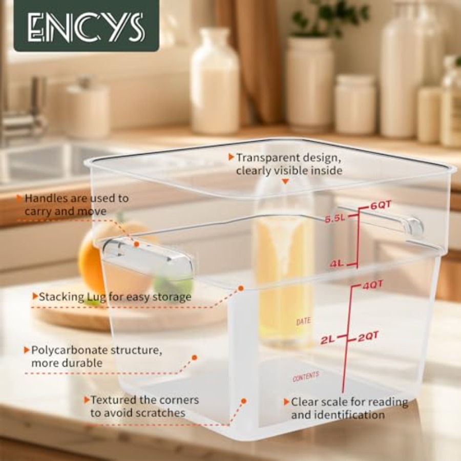 6 Quart Set of 4 Food Storage  - Food Storage 4 Quart incelemesi ve fiyatı
