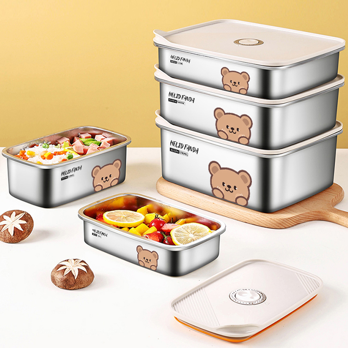 304 Stainless Steel Food Stora - Xxl Food Storage Container incelemesi ve fiyatı