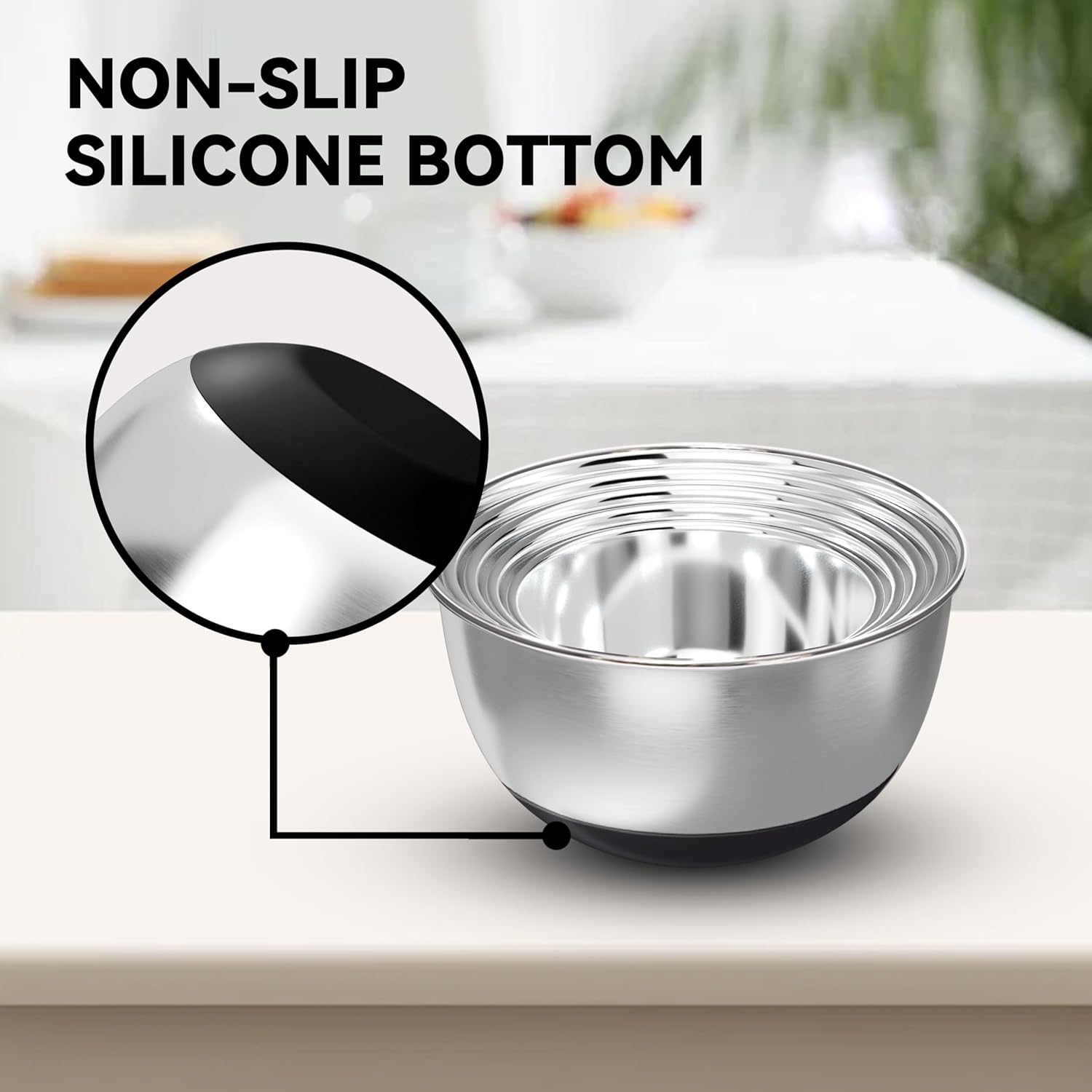 Stainless Steel Mixing Bowls w - Food Storage Bowls incelemesi ve fiyatı