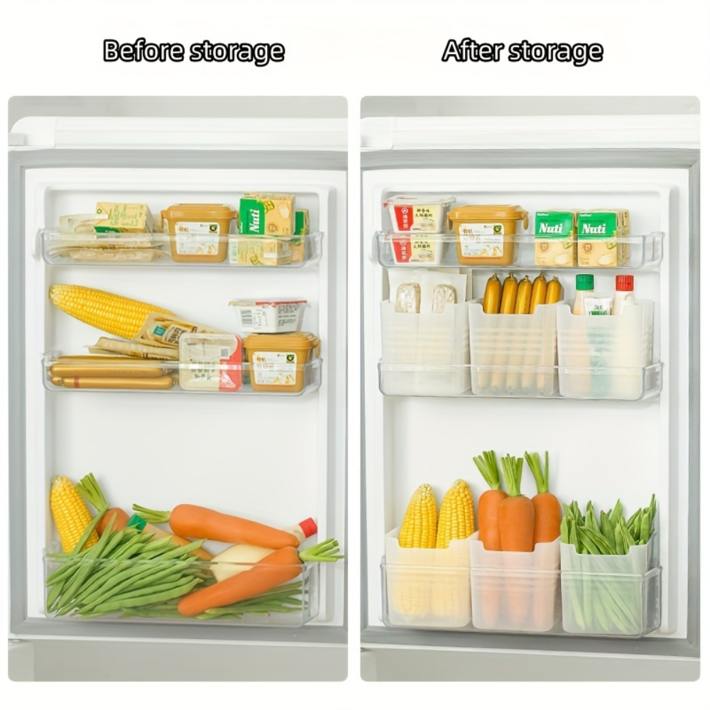 6Pcs Clear Refrigerator Storag - Food Storage Refrigerator incelemesi ve fiyatı