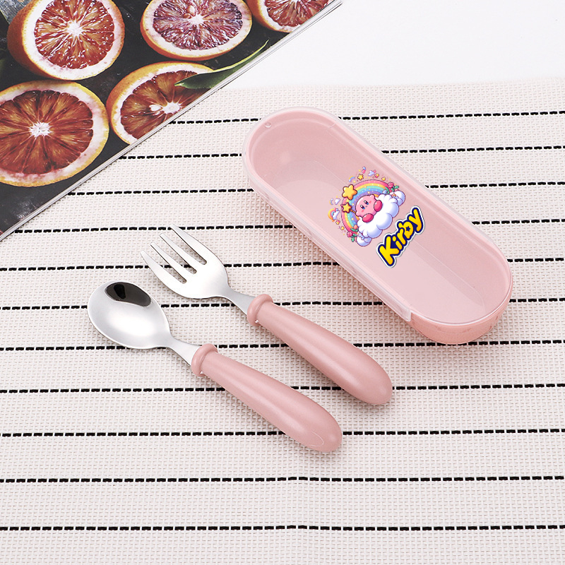 3pcs/set Kirbys Spoon Forks Bo - Food Storage In Room incelemesi ve fiyatı