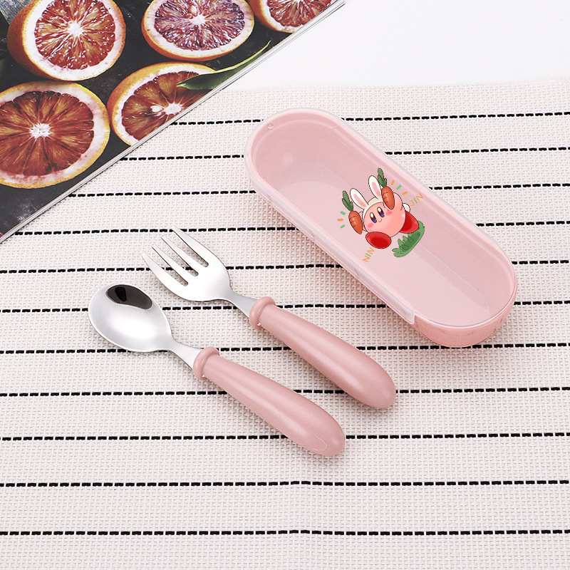 3pcs/set Kirbys Spoon Forks Bo - Food Storage In Room incelemesi ve fiyatı