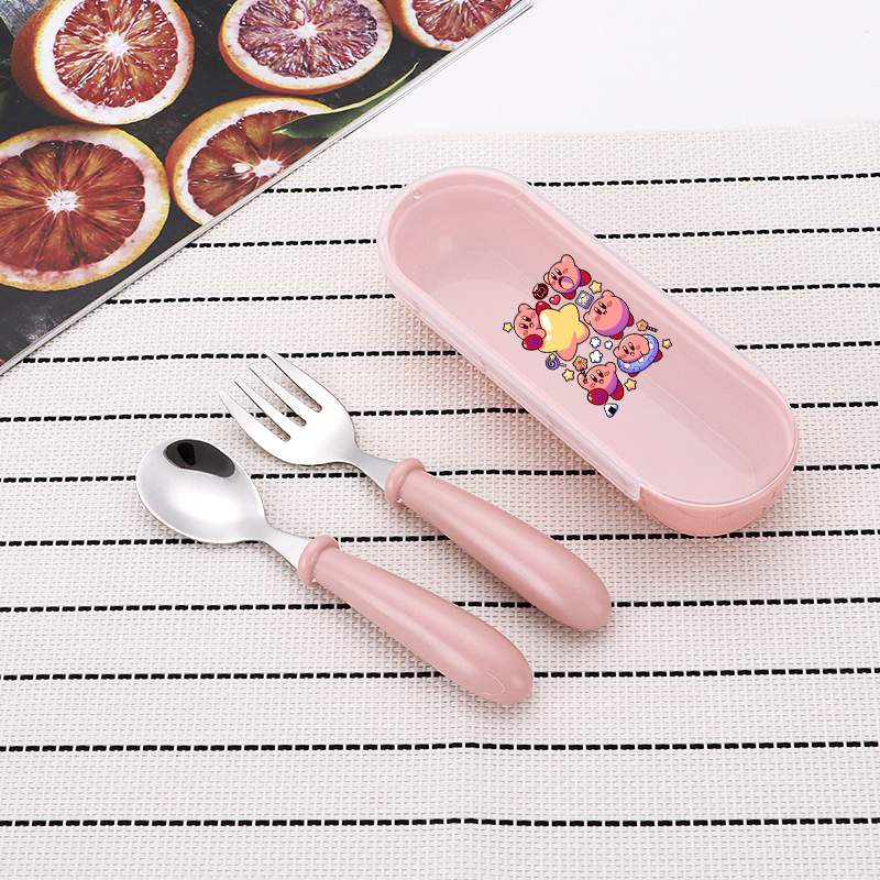 3pcs/set Kirbys Spoon Forks Bo - Food Storage In Room incelemesi ve fiyatı