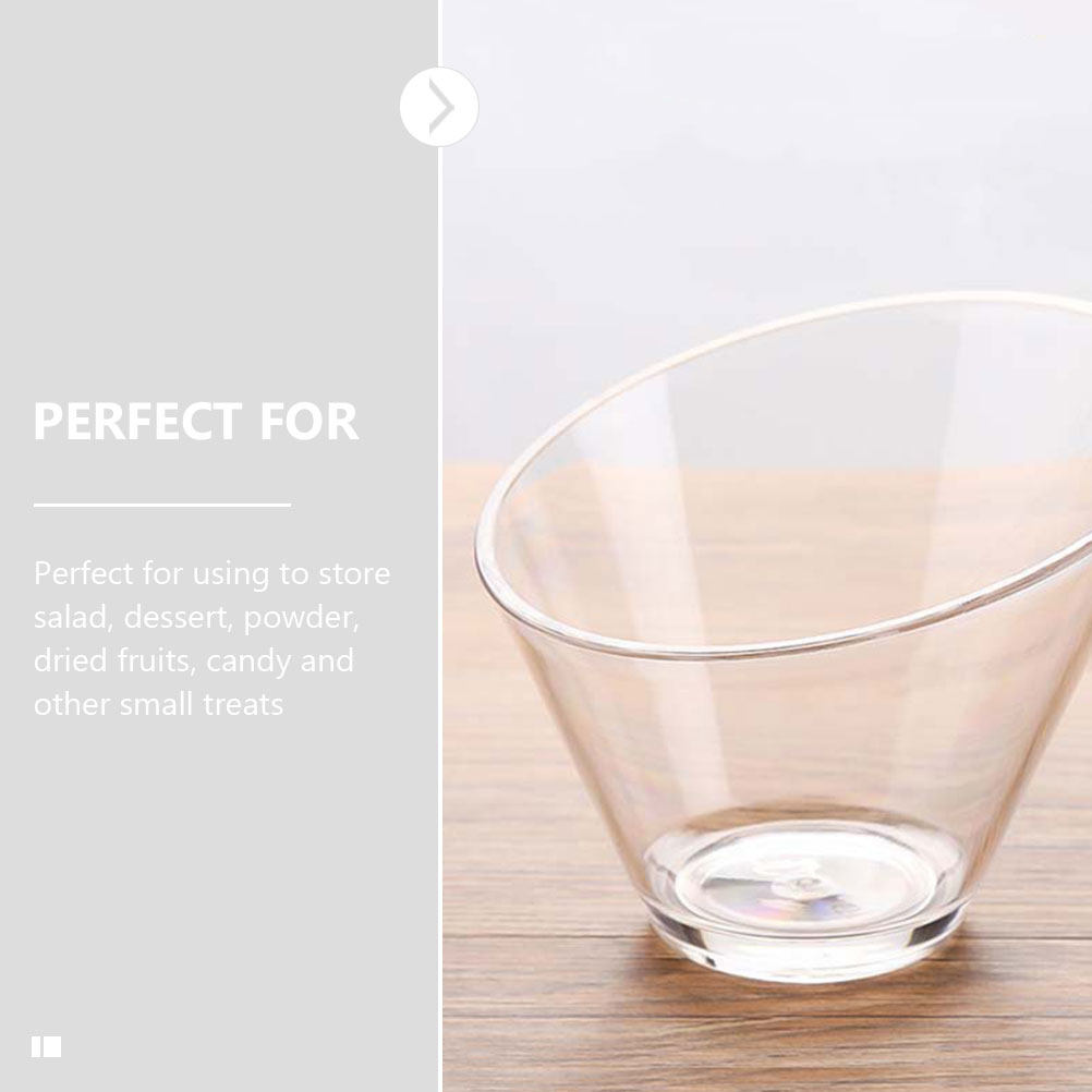 4Pcs Clear Acrylic Salad Bowls - Food Storage Bowls incelemesi ve fiyatı