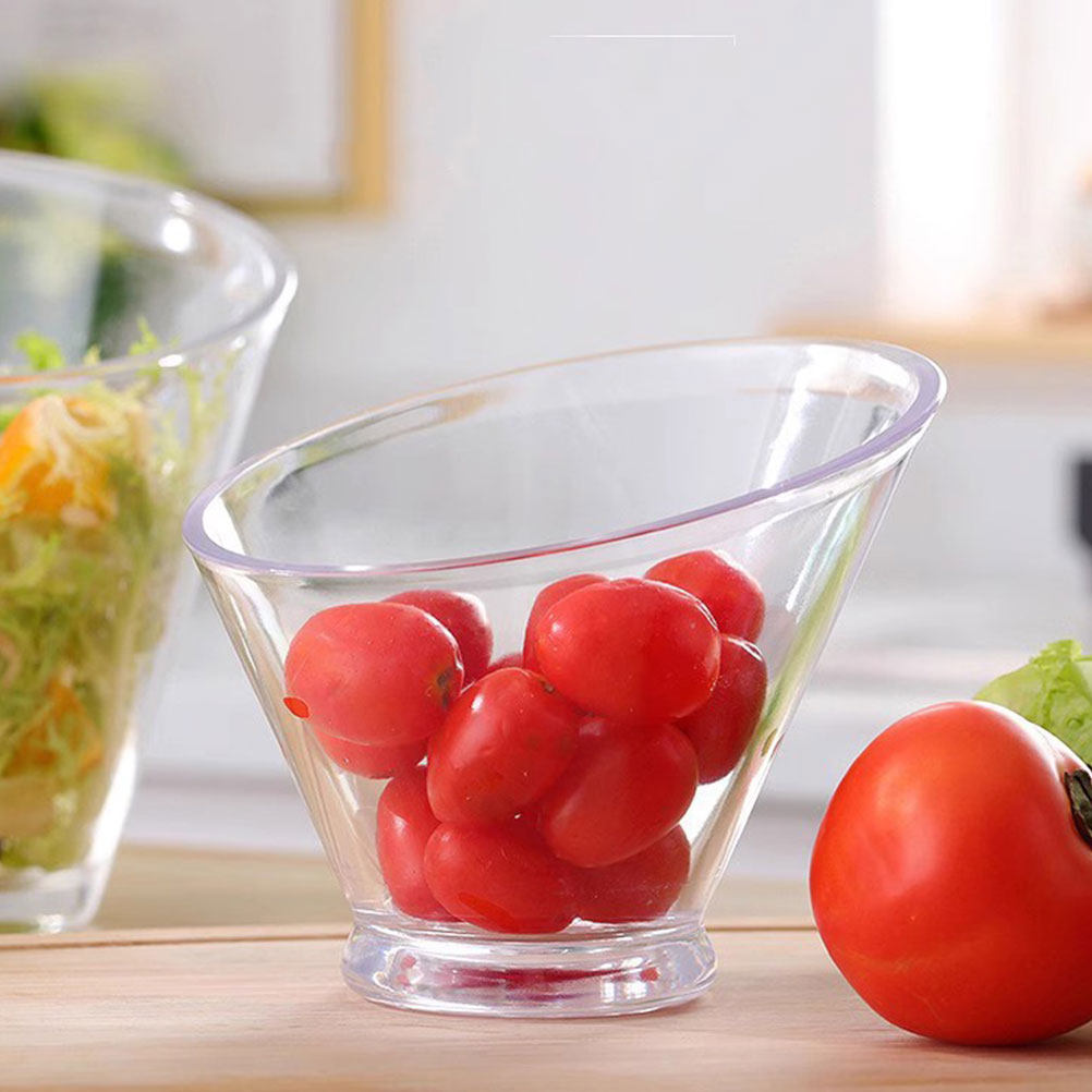 4Pcs Clear Acrylic Salad Bowls - Food Storage Bowls incelemesi ve fiyatı