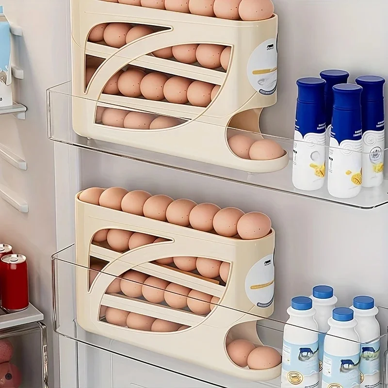 3 Tier Rolling Egg Storage Box - Xxl Food Storage Container incelemesi ve fiyatı