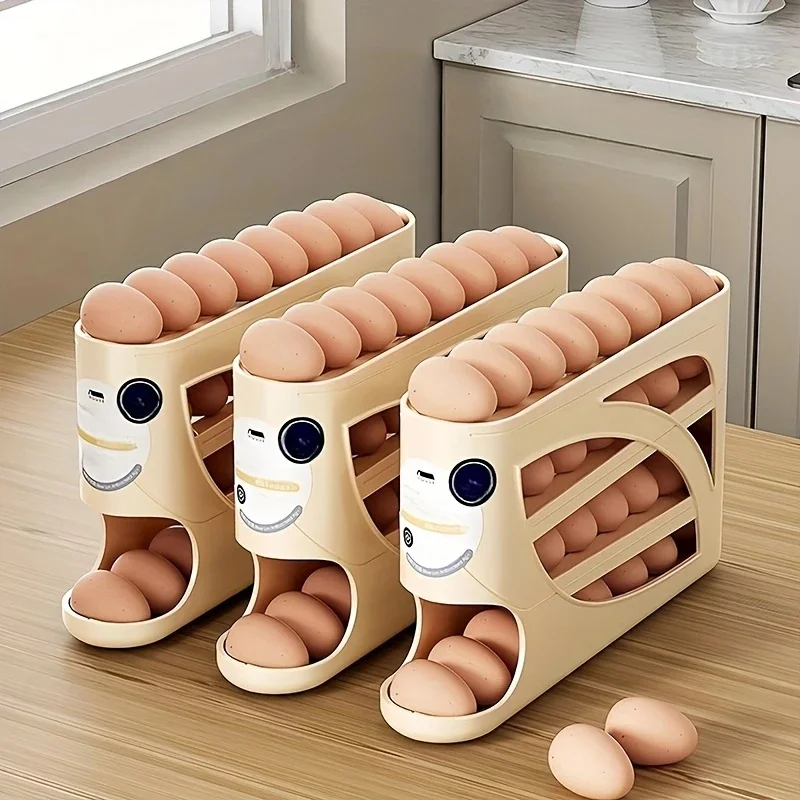 3 Tier Rolling Egg Storage Box - Xxl Food Storage Container incelemesi ve fiyatı
