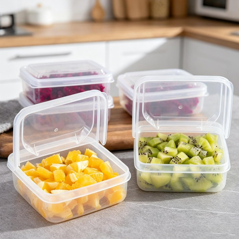 Transparent Sliced Cheese Cont - Food Storage Refrigerator incelemesi ve fiyatı