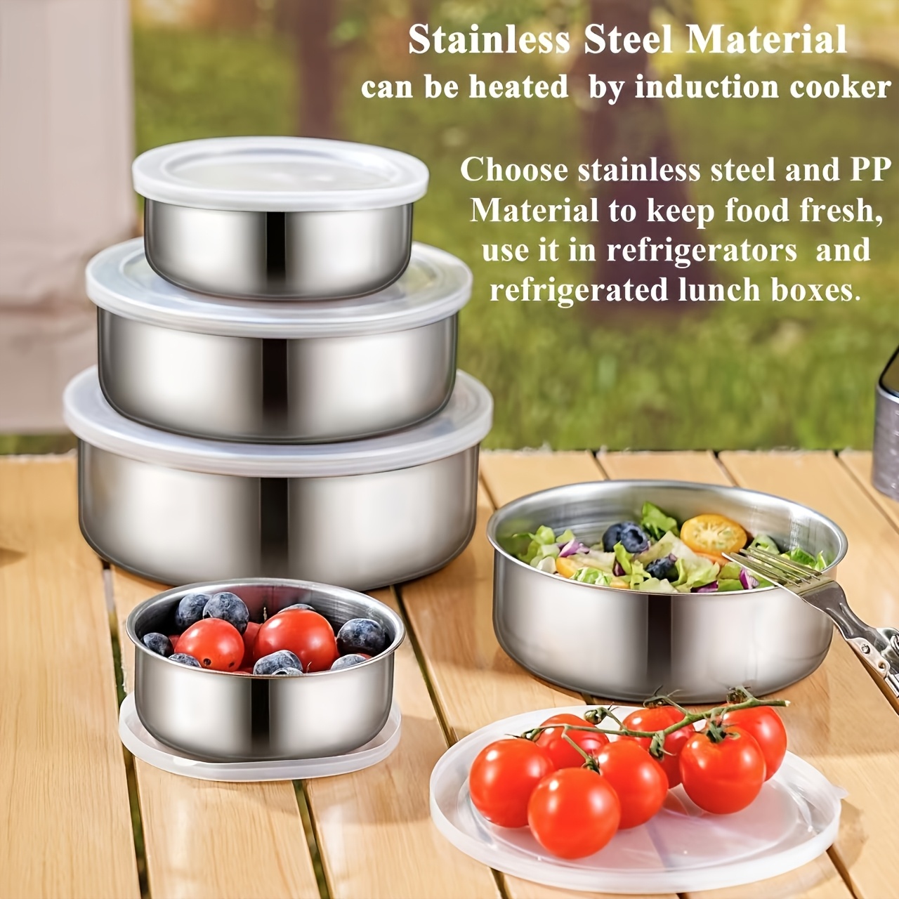 5pcs Food Storage Containers W - Xmas Food Storage Containers incelemesi ve fiyatı