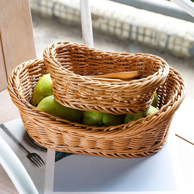 Oval Rattan Woven Storage Bask - Food Storage Plant incelemesi ve fiyatı