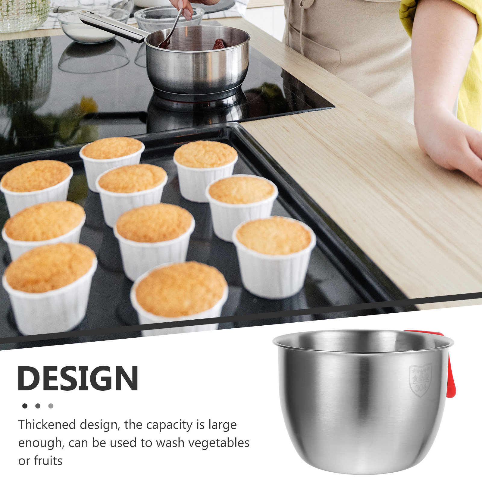 Stainless Steel Egg Beating Ba - Food Storage Bowls incelemesi ve fiyatı
