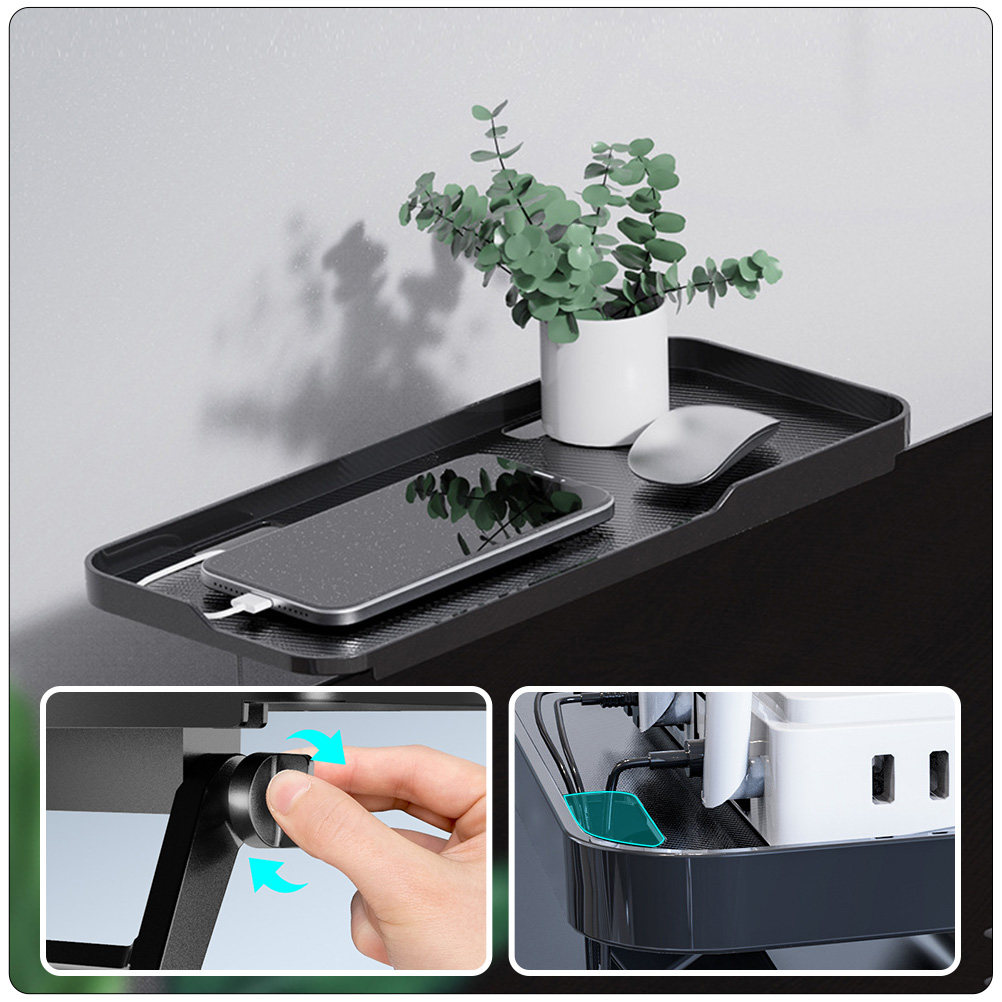 Router Storage Rack Black ABS  - Food Storage In Room incelemesi ve fiyatı