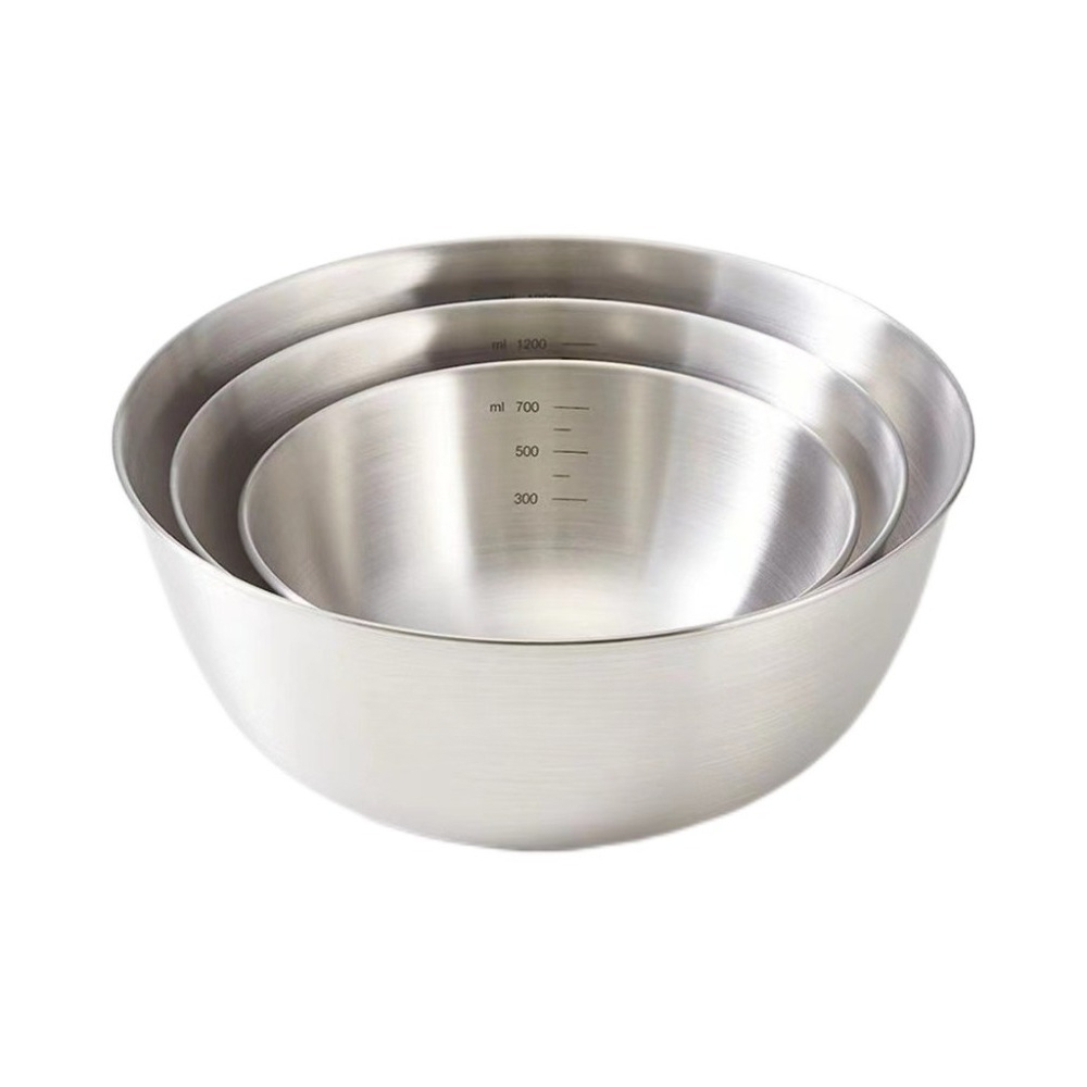 3pcs Stainless Steel Bowl Set  - Food Storage Bowls incelemesi ve fiyatı