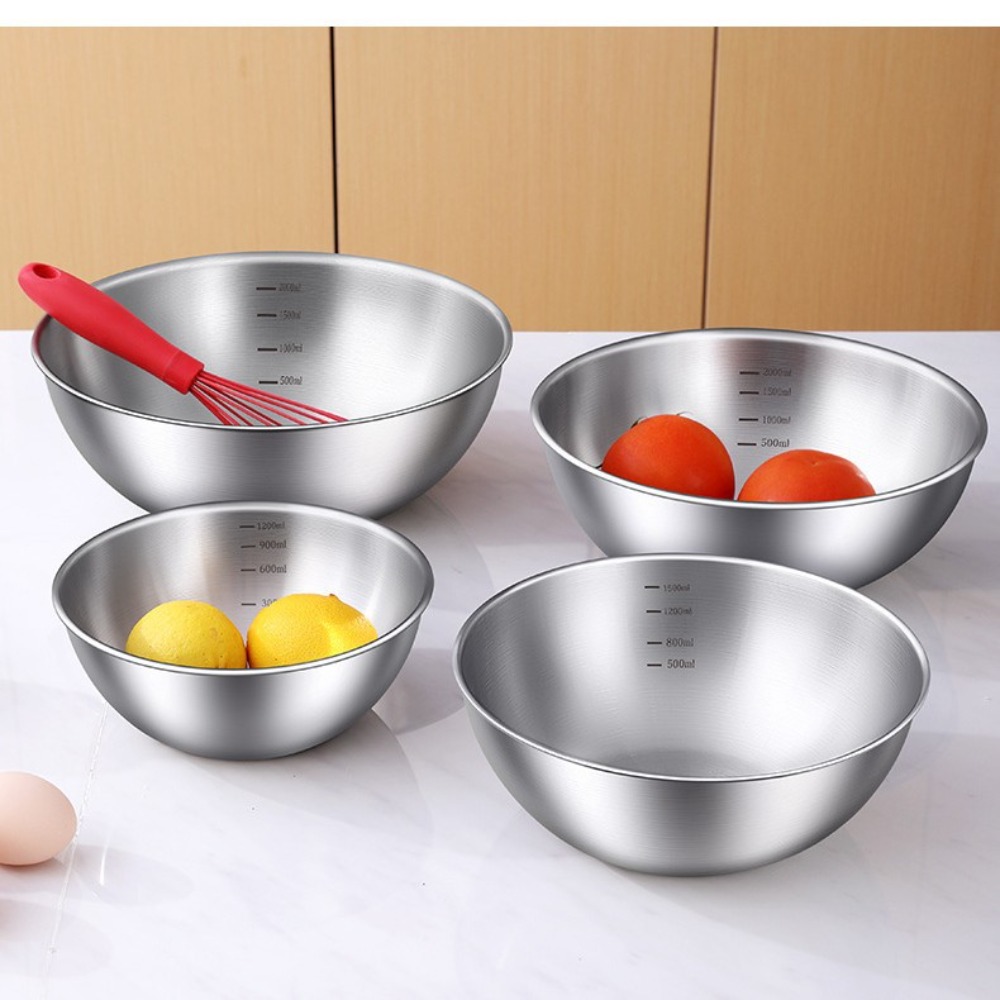 3pcs Stainless Steel Bowl Set  - Food Storage Bowls incelemesi ve fiyatı