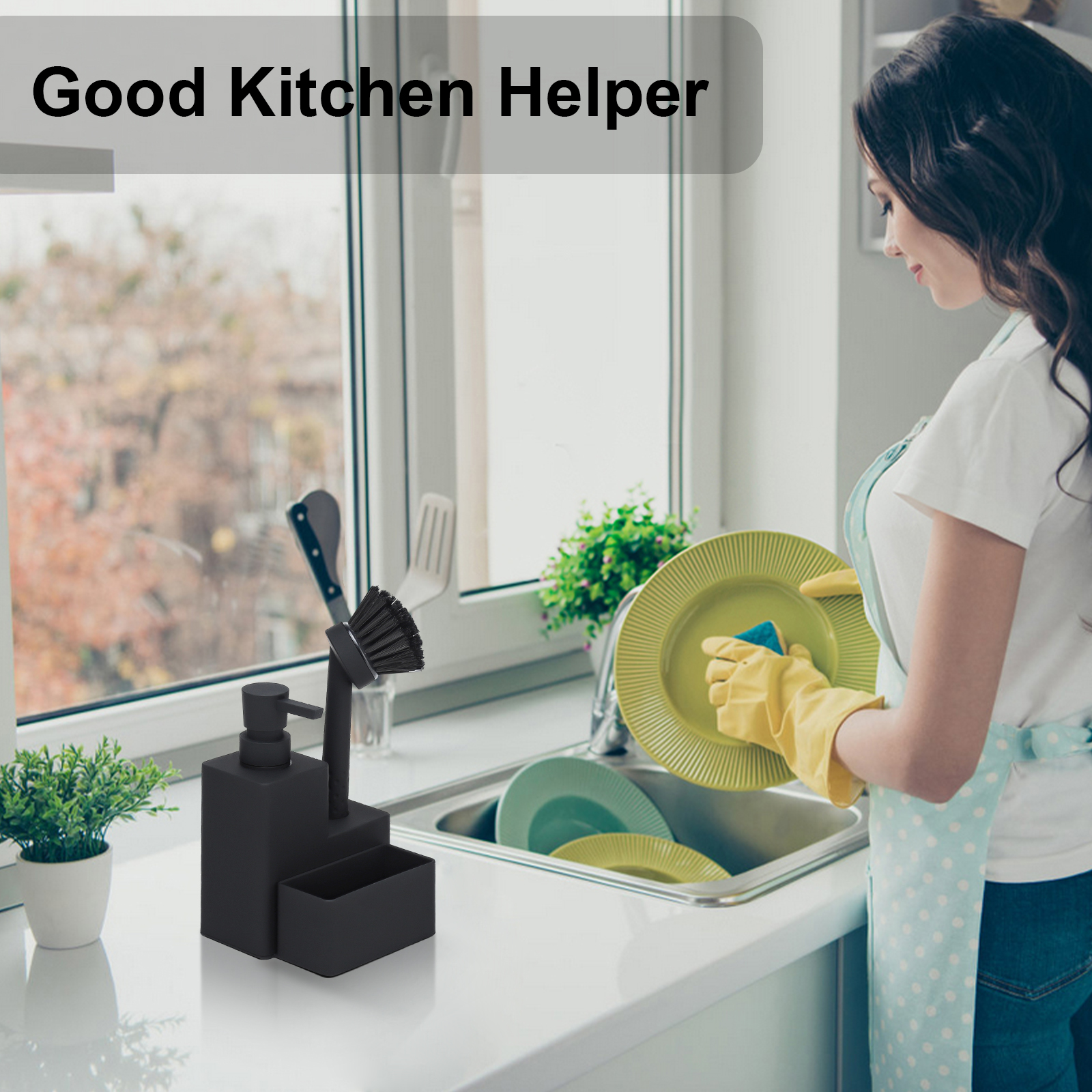 Modern Square Dish Soap Dispen - Food Storage Organiser incelemesi ve fiyatı
