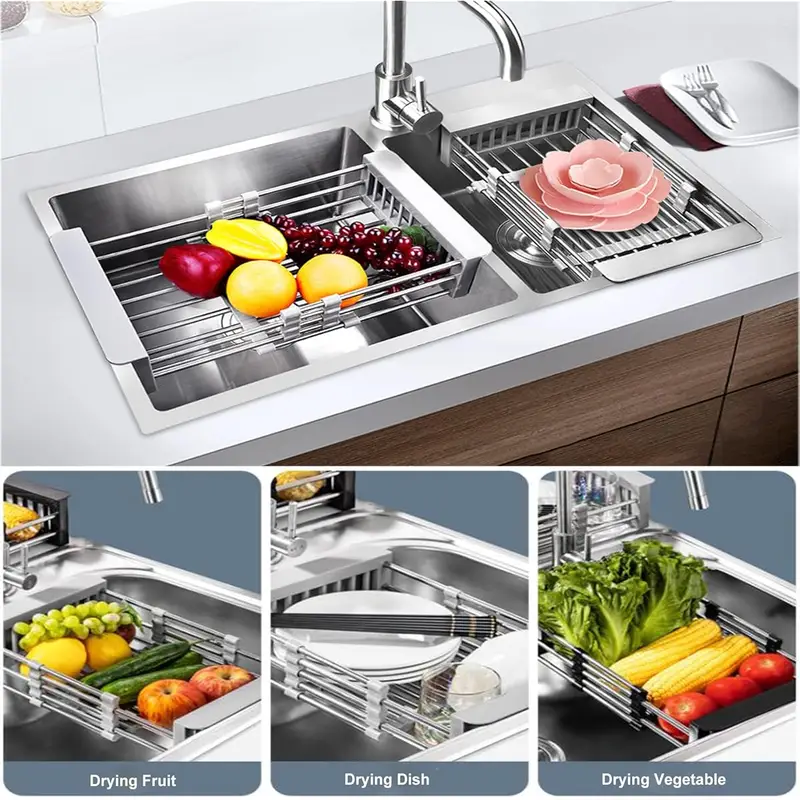 Expandable Stainless Steel Sin - Food Storage Organiser incelemesi ve fiyatı