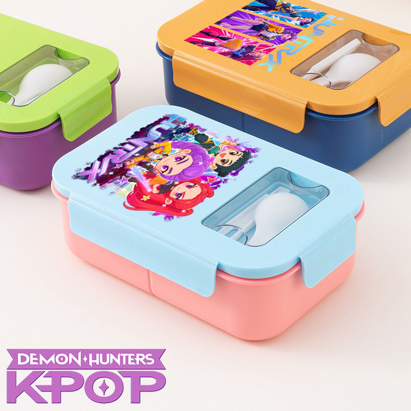 KPOP Demon Hunters  Lunch Box  - Food Storage In Room incelemesi ve fiyatı